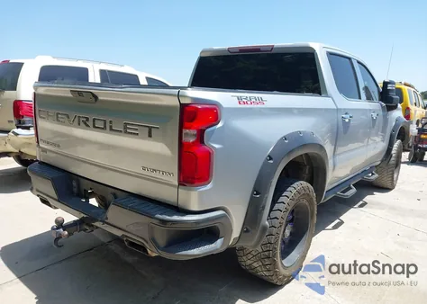 2019 Chevrolet Silverado 1500 Custom Trail Boss из США, поврежденный, VIN 3GCPYCEF6KG192027